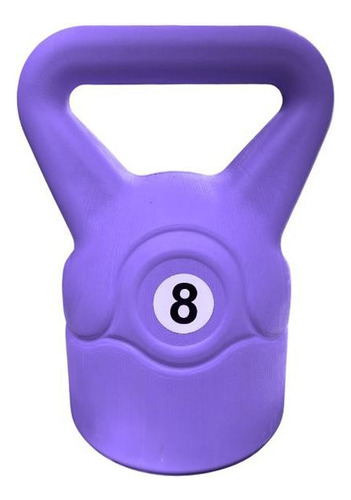 Pesas Rusa Rusas / Kettlebell 8 Kg Pvc Crossfit - Gymtonic