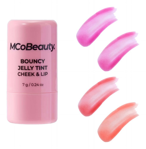 Mcobeauty Jelly Cheek & Lip Stick Tinte Labial Y Rubor Coral Pop