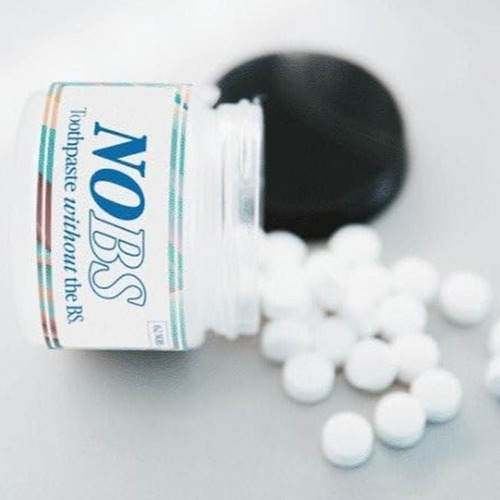 - Tabletas De Pasta De Dientes Masticables Nobs, Tabletas