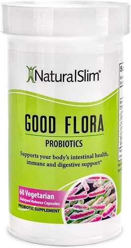 Good Flora Naturalslim Probioticos X60 Salud Intestinal