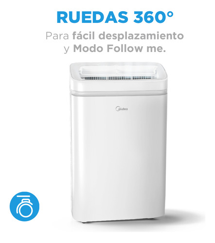 Aire Acondicionado Portátil Midea Breeze Go Inverter , 1.1 Ton, Sólo Frío, 115v