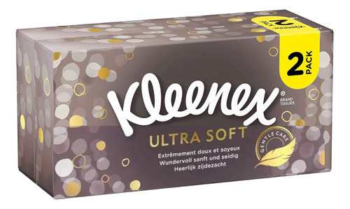 Caja Ultrasoft Pañuelos Desechables Duo Pack Kleenex (72 Pañ