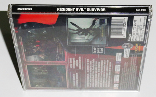 Resident Evil Survivor Ps1 Original Americano Completo - Loc