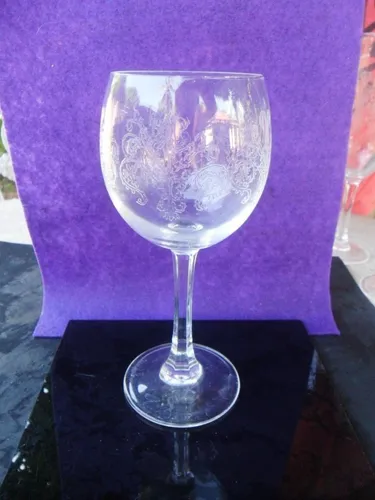Juego De Copas Cristal Rumano (Usado)