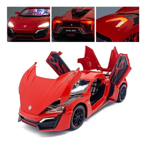 comprar Rapido Y Furioso 7 Lykan Supercar Miniatura Metal Autos 1\u002F24