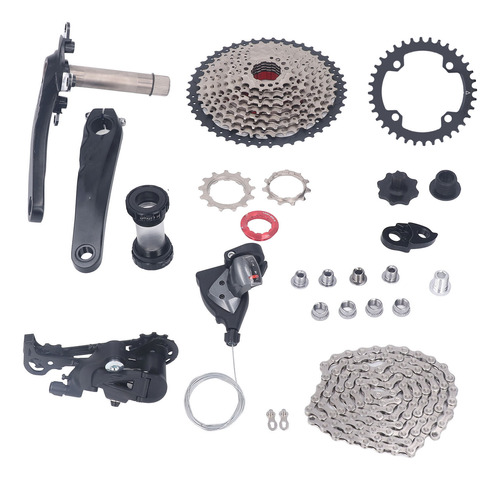 Bicicleta De Carretera Groupset De 10 Velocidades, 46 T, Cas