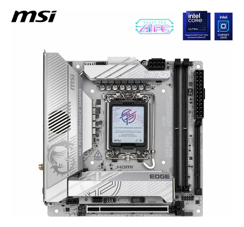 Msi Mpg Z890i Edge Ti Wifi Plotboard, Mini-itx-admite Intel
