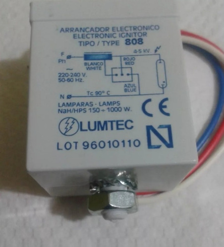 Arrancador Electronico Nah/hps 150 A 1000 Watts 220 - 240 V