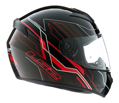 Imagen 3 de 8 de Casco Ls2 352 Tribal Red White Blue 2020 Full Devotobikes