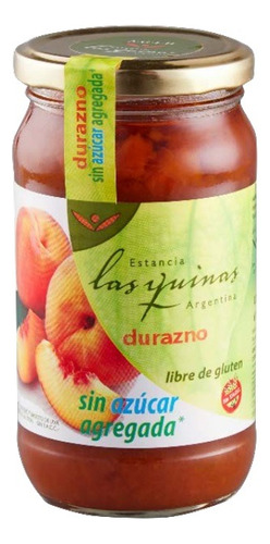 Mermelada Las Quinas Sin Azucar, Durazno 420g 