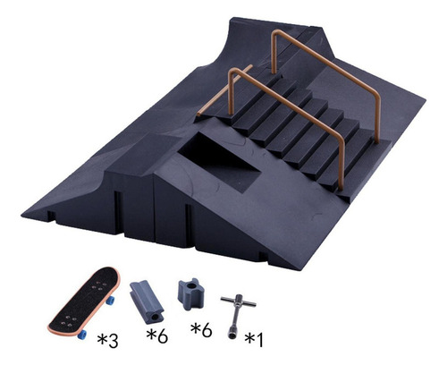 Fingerboard Skate Rampas Patinaje Con Patineta For Dedos