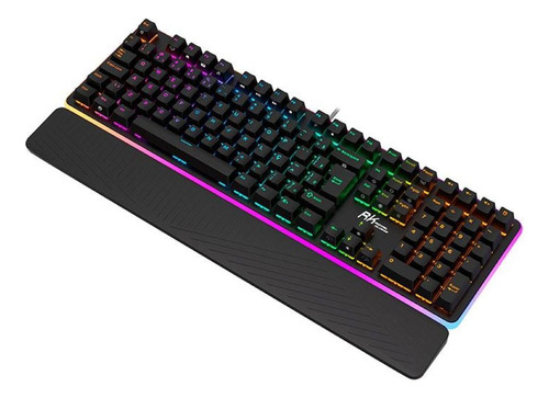 Teclado Mecanico Gamer Royal Kludge Rk918 Rgb Abnt2 S Red Bk