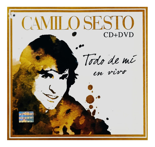 Camilo Sesto - Todo De Mi En Vivo - Cd Disco + Dvd - Nuevo