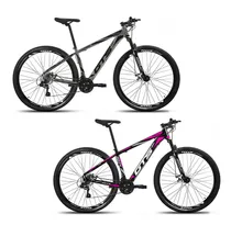 Comprar Kit 2 Bicicletas Aro 29 Gts Rdx Cambio Shimano 21 Marchas Cor Cinza\u002Frosa Tamanho Do Quadro 21