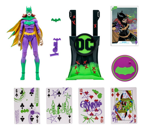 Mcfarlane Figura 7 Batgirl (tres Jokers)(jokerizado)