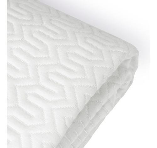 Smart Bamboo Protector De Colchón Impermeable Individual De Fibras Naturales De Bambú Hipoalergénico Transpirable Con 100% Protección Contra Derrames Blanco