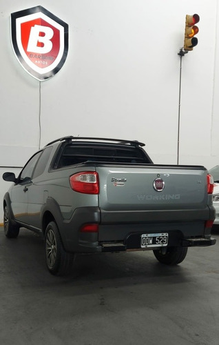 Imagen 8 de 15 de Fiat Strada 2014 1.4 Working Cd C/aa + Pack Seg