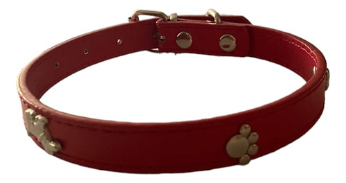 Collar Perros Eco-cuero Con Diseño Metal Talla L