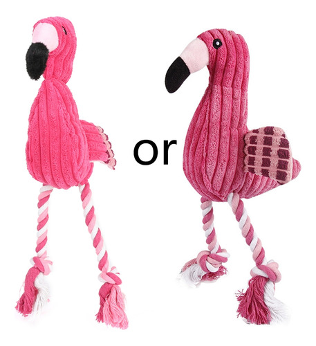 Juguete Masticable De Peluche Con Forma De Flamenco Para Mor