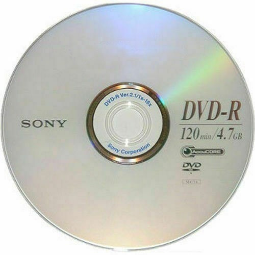Dvd Virgen Sony Estampado Bulk X 50-envio X Mercadoenvios