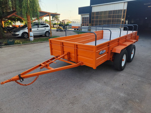 Acoplado 4 Mts Carro Trailer Carga Balancin Playo