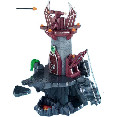 Playmobil 4836 Castillo Del Dragon Verde Torre Lanza Flecha 