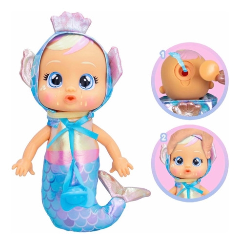 Cry Babies Tiny Cuddles Mermaid Giselle