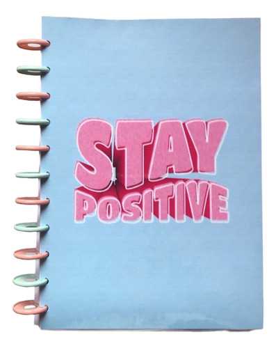Cuaderno Inteligente A4 100 Hojas Rayadas Stay Positive