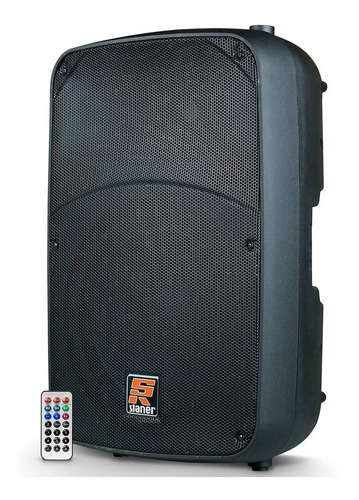 Caixa Ativa Staner Sr-315a Portátil Com Bluetooth Preto 100v