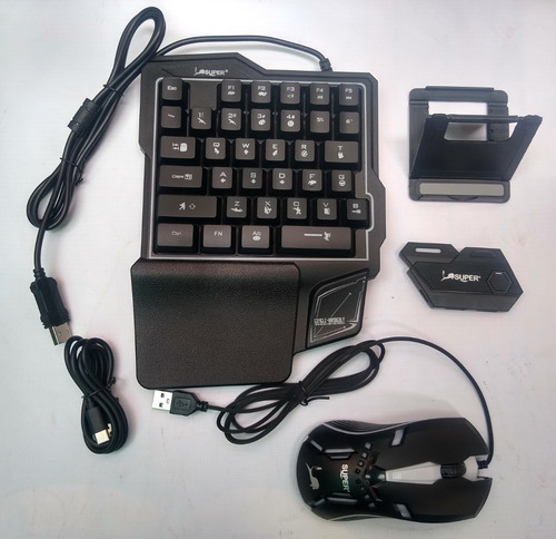 Adaptador De Mouse Y Teclado Para Juegos En Celular Andr/ios