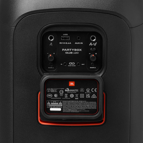 Corneta Jbl Partybox Club 120 Con Luces Splashproof 12hs