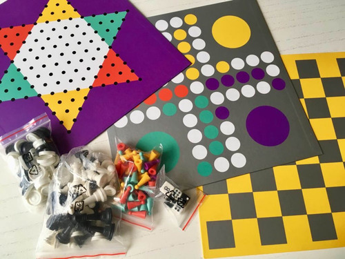 Juego De Mesa Latijo Ikea 6 Juegos En 1 (Usado)