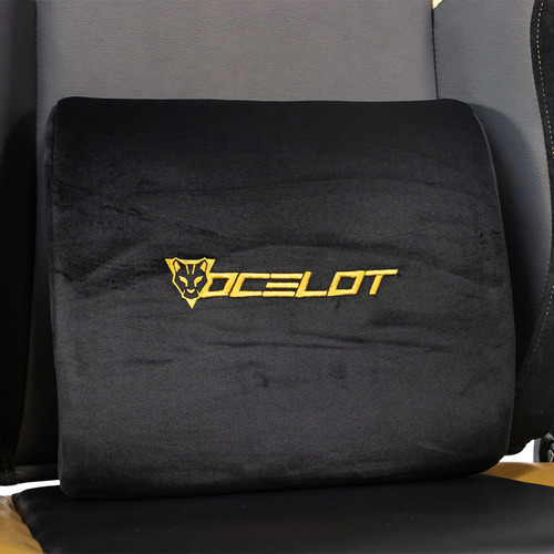Silla Gamer Ocelot Vinipiel Descansa Brazos Ajustables 5d Reclinable 90-155 grados Soporta hasta 150 Kg Almohadillas Color Negro Modelo OS-KING