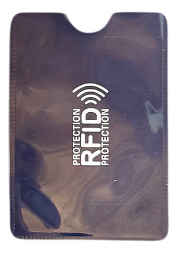 Kit 10 Capas Rfid Antifurto Para Cartão Bancário Aproximação