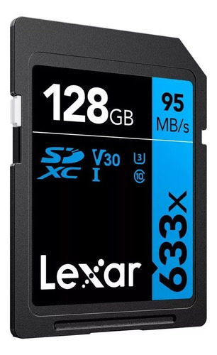 Lexar Memoria Sdxc 128gb 95mb 633x Uhs-i 