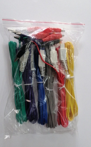 6 Cables Caiman Grande Para Kwd 808 Entrada Cuadrada