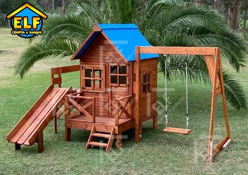 Calesita casita hamaca tobogán y Parque Infantil para los peques de la casa  🌈👣 #2076524