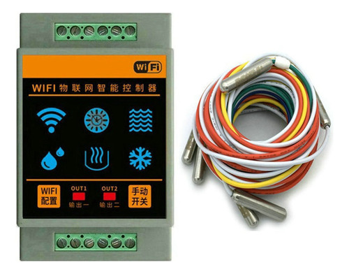 Sensor De Nivel De Agua Tuya Home, Controlador Wifi, Fuga, I