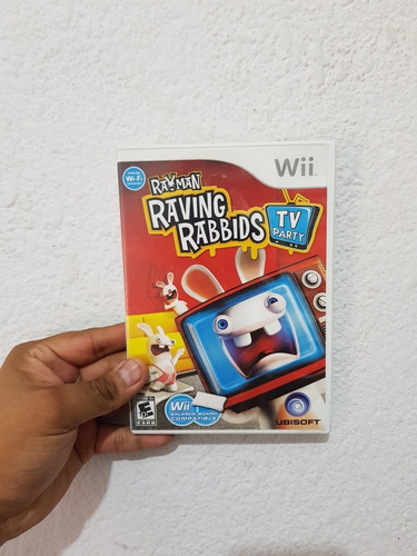 Rayman Raving Rabbids Tv Party Nintendo Wii 