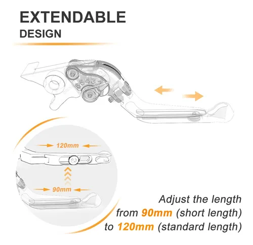 Para Suzuki Motocicleta Freno Ajustable Palanca De Embrague