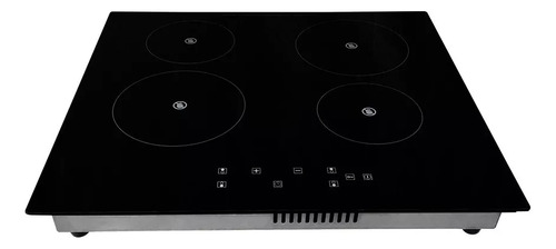 Anafe Electrico Vitroceramico 4 Hornallas Col Home 5600 W 220 V 9 Niveles Potencia