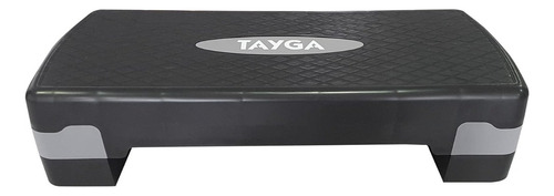 Banco Step Tayga, Resistente Y Ajustable Para Cardio
