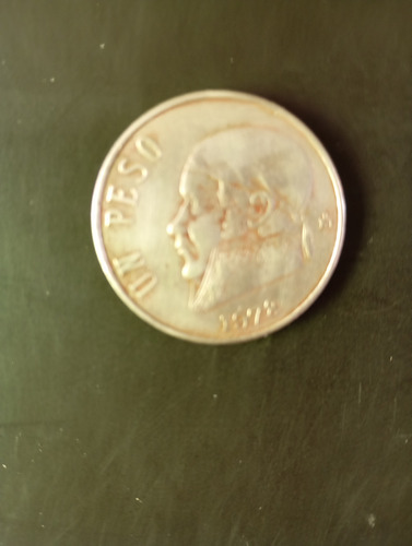 Moneda Un Peso Morelos 1978 (Usado)