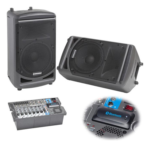 Xp1000b Expedition Pack Audio C/bluetooth 1000w Samson