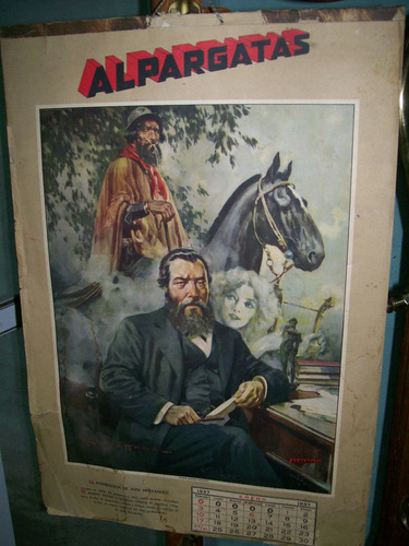 Almanaque De Alpargatas Antiguo