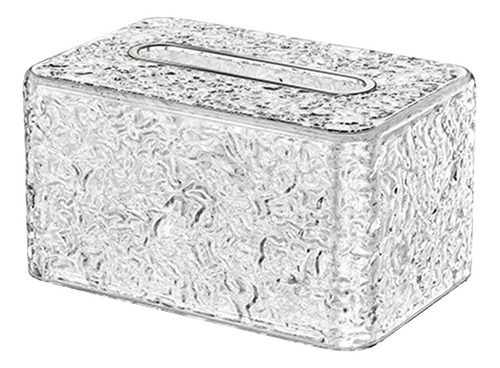 Soporte De Pañuelos Ligero De Lujo, Caja De Plata