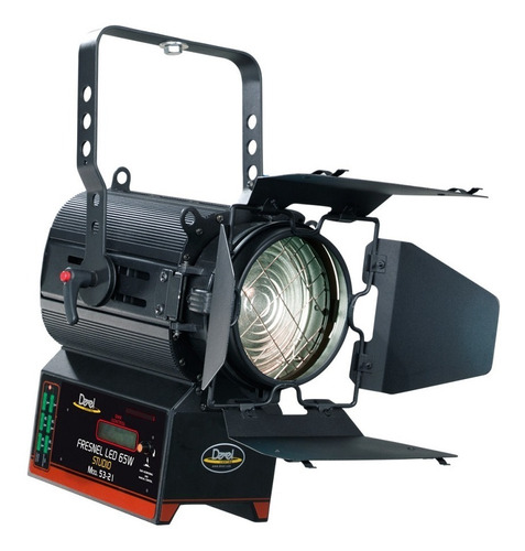 Iluminador Video Fresnel Led 200w. Bi-color Dmx-manual 