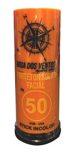 Imagem 1 de 1 de Protetor Solar Facial Vegano Fps 50 Rosa Dos Ventos Stick