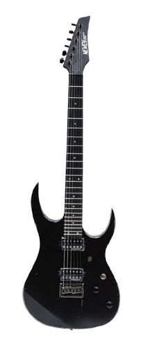 Guitarra Electrica Newen Relic Rock Black Musicapilar