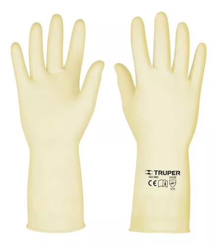 Guantes de látex para limpieza, Guantes De Látex y Nitrilo